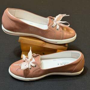 FRANKIE4 Hannah II Dusty Rose Leather Slip-On Flats Size 7